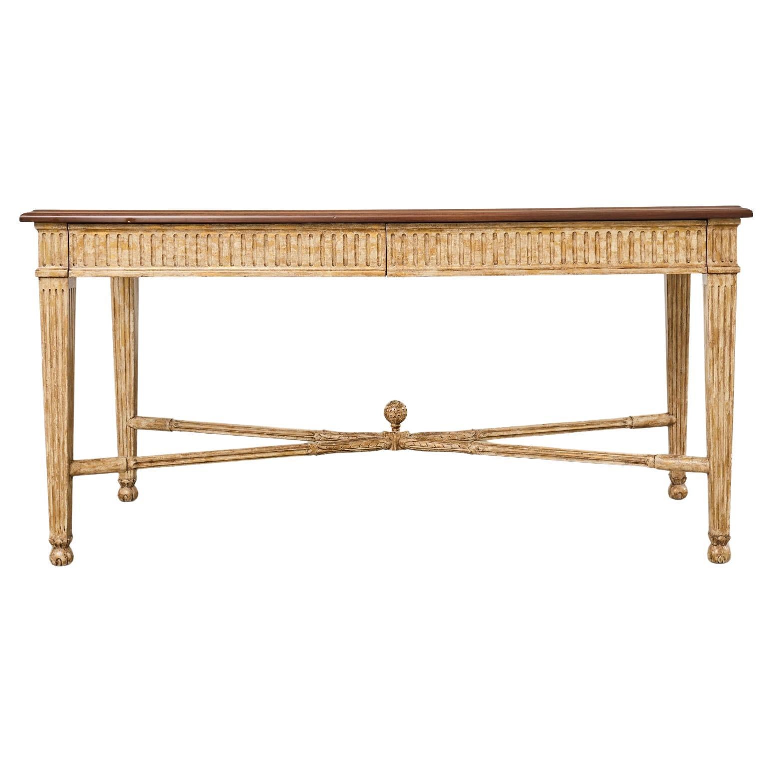 Nancy Corzine Mesa de escritorio neoclásica de laurel en venta