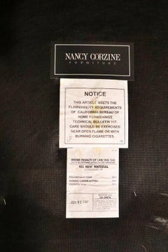 Nancy Corzine Walnut French French Directoire Daybed Fainting Couch Chaise