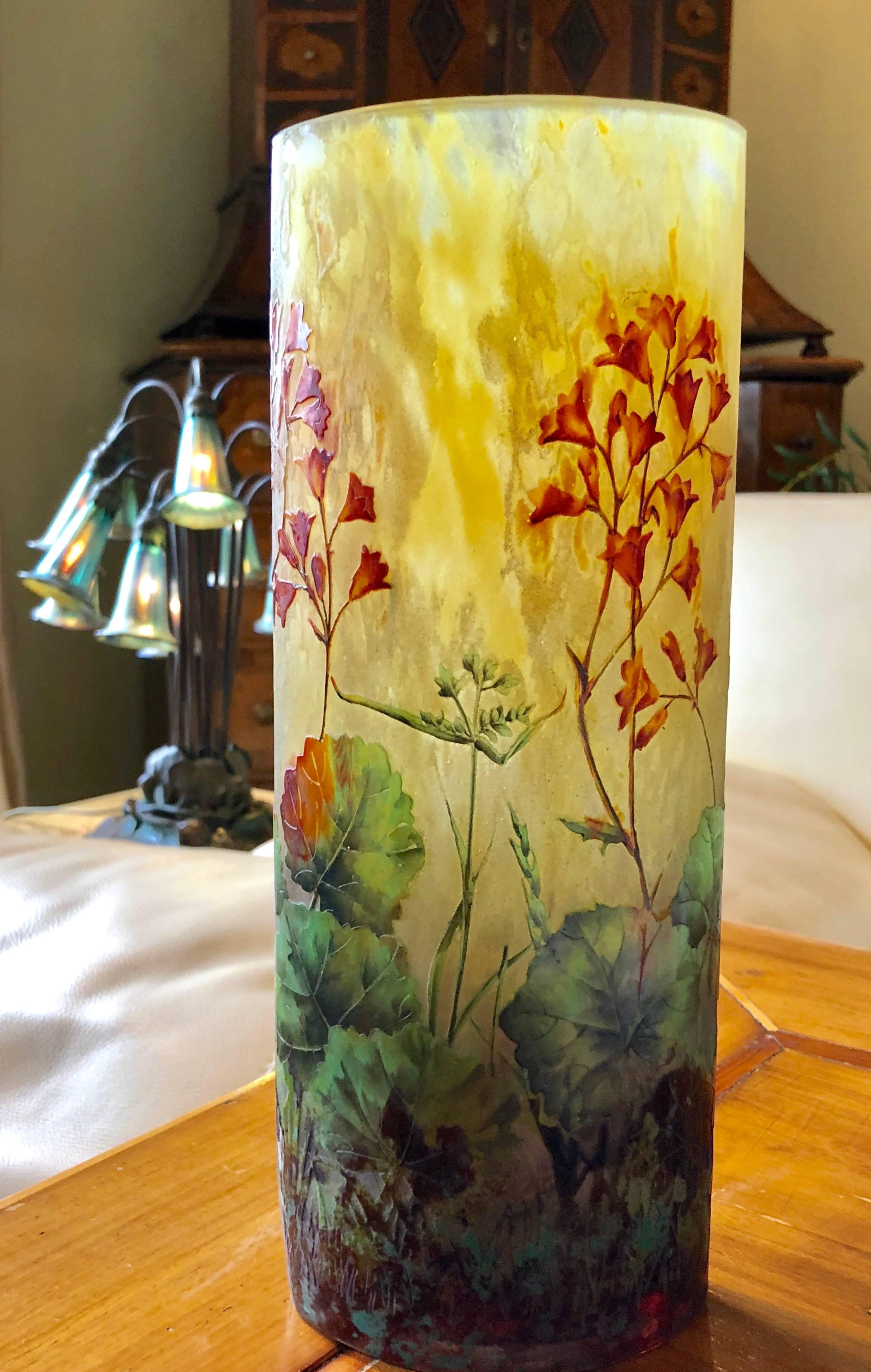 Art Nouveau Nancy Daum Vase 