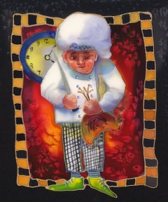 Le Petit Chef Contemporary Giclée Reproduction on Fine Art Paper Nancy Cawdrey