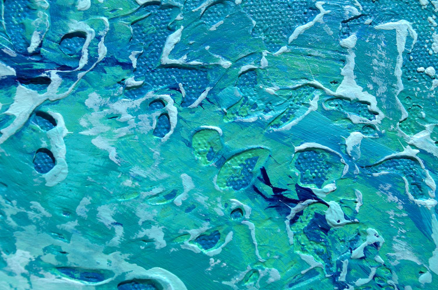 teal and turquoise mixed