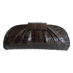 Nancy Gonzalez 2000s Genuine Crocodile Clutch