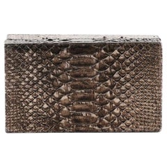 Nancy Gonzalez Box Clutch Crocodile Small