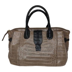 Nancy Gonzalez Cristina Croc Handbag Satchel