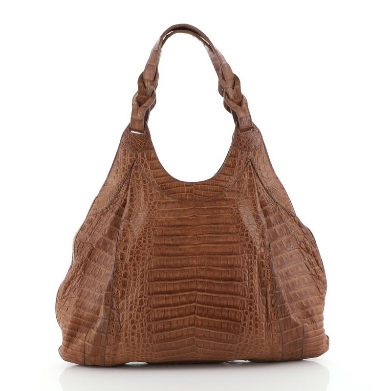 valentina woven leather bag
