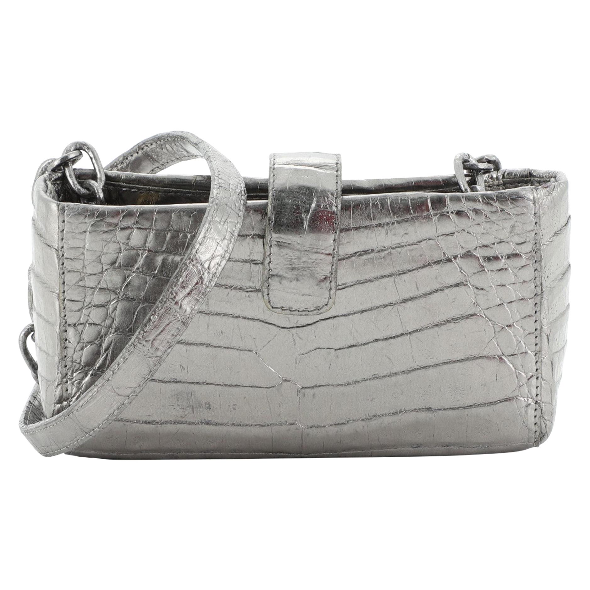 Nancy Gonzalez Phone Holder Crossbody Bag Crocodile Mini