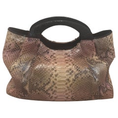 Nancy Gonzalez Python and Crocodile Hobo Bag