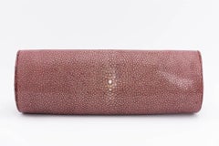 Nancy Gonzalez Shagreen Clutch