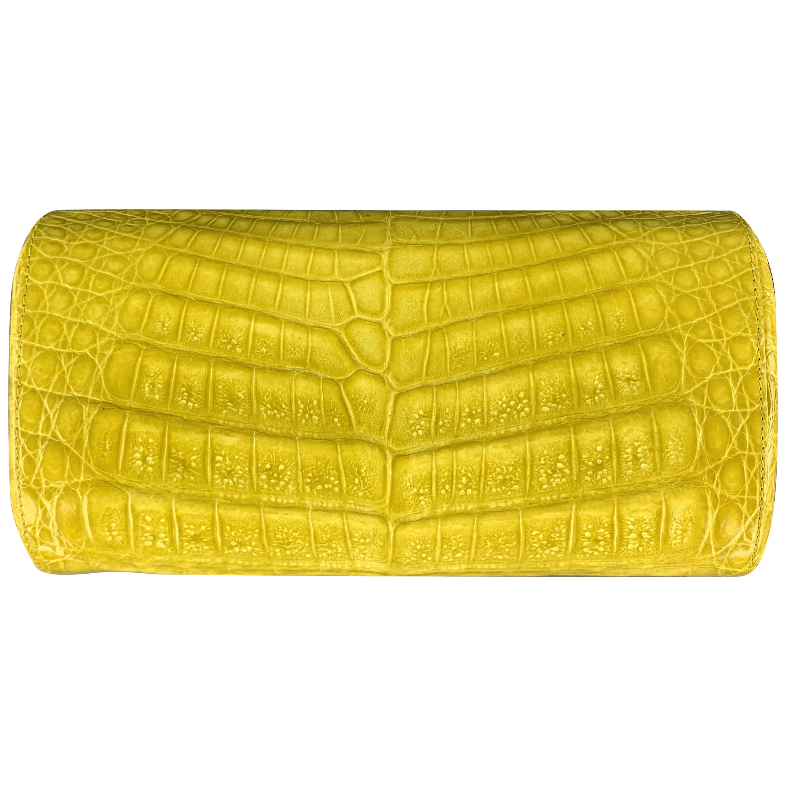 Louis Vuitton Yellow Damier Infini Toiletry Pouch GM Trousse Toilette 819lv74