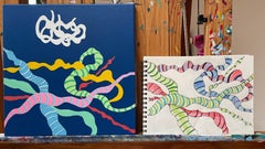 Peinture - Acrylique sur toile - Tangled