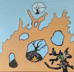 The View Through #2, Gemälde, Acryl auf Leinwand