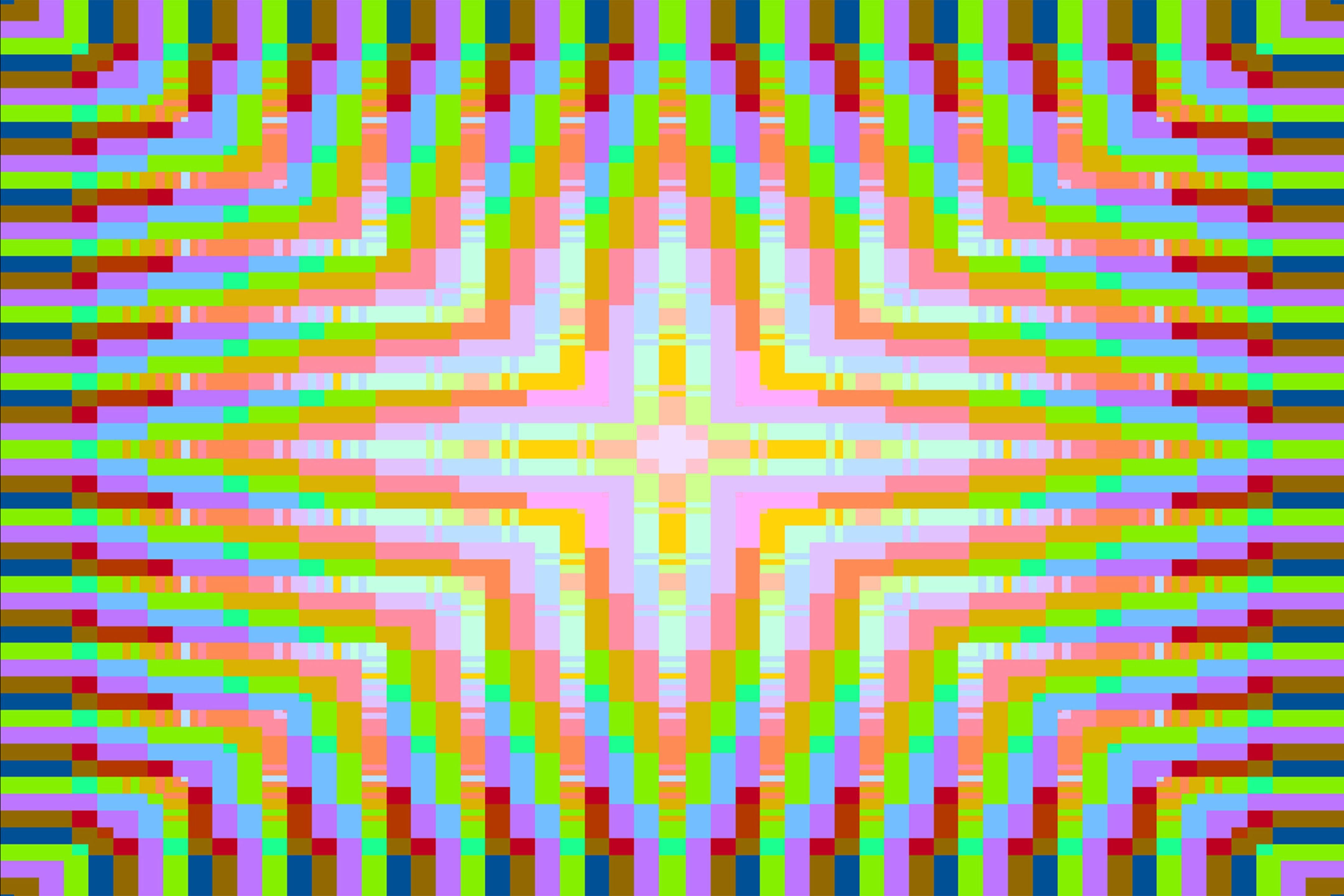 Nancy Herman Abstract Print - claire de Lune (smaller), Digital on Paper