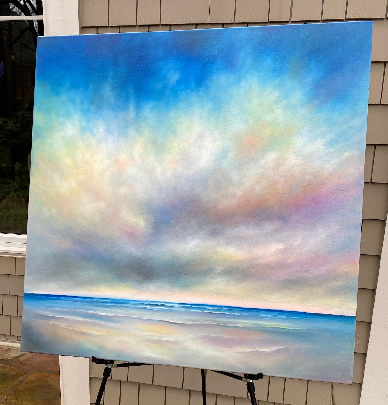 colorful cloud painting