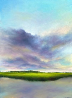 Marsh at Dawn, Oil Painting