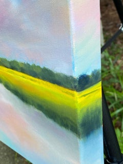 Marsh Cloud Colors, Oil Painting