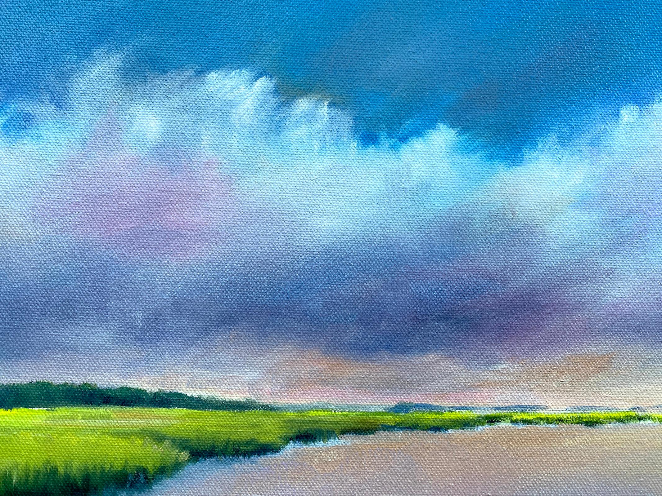 Marsh Creek Clouds, Oil Painting For Sale 2