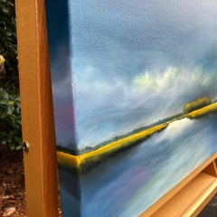 Peinture à l'huile Moonlight Marsh