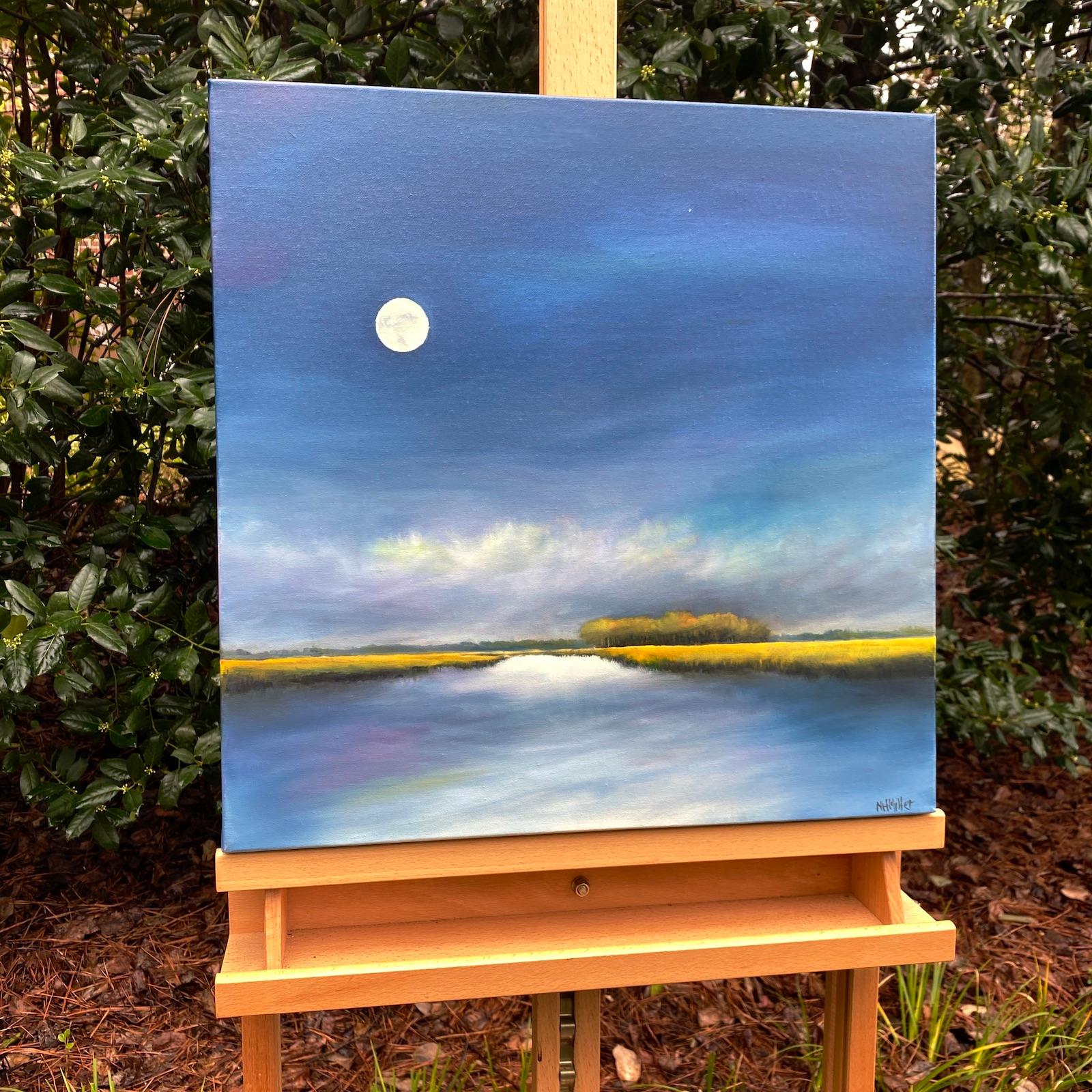 moonlight painting easy