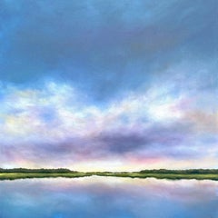 Morning Marsh Light, Oil Painting