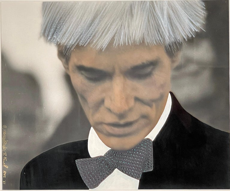 Nancy Jacob - HOMAGE TO ANDY - PORTRAIT OF ANDY WARHOL For Sale at 1stDibs