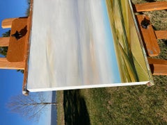 Some Where Out There, Abstract Oil Painting