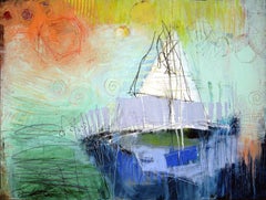 Sail Away, Painting, Acrylic on Canvas