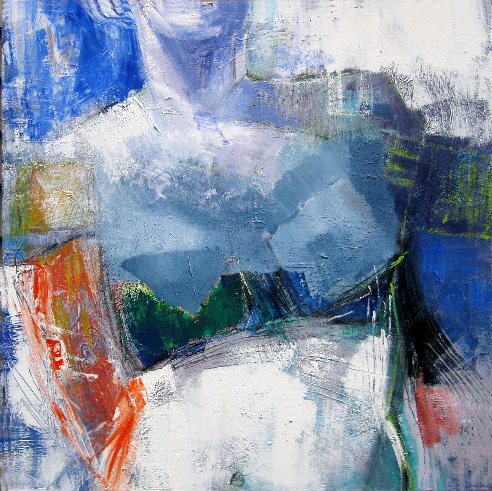 Venere di Melos, Pittura, Acrilico su tela - Painting di Nancy Kramp