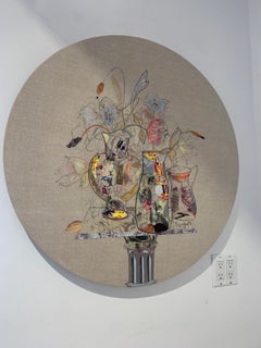 Piédestal avec grenades