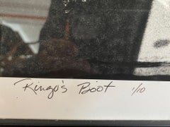 The Beatles - Ringo Starr Boots and Spurs on the toilet seat