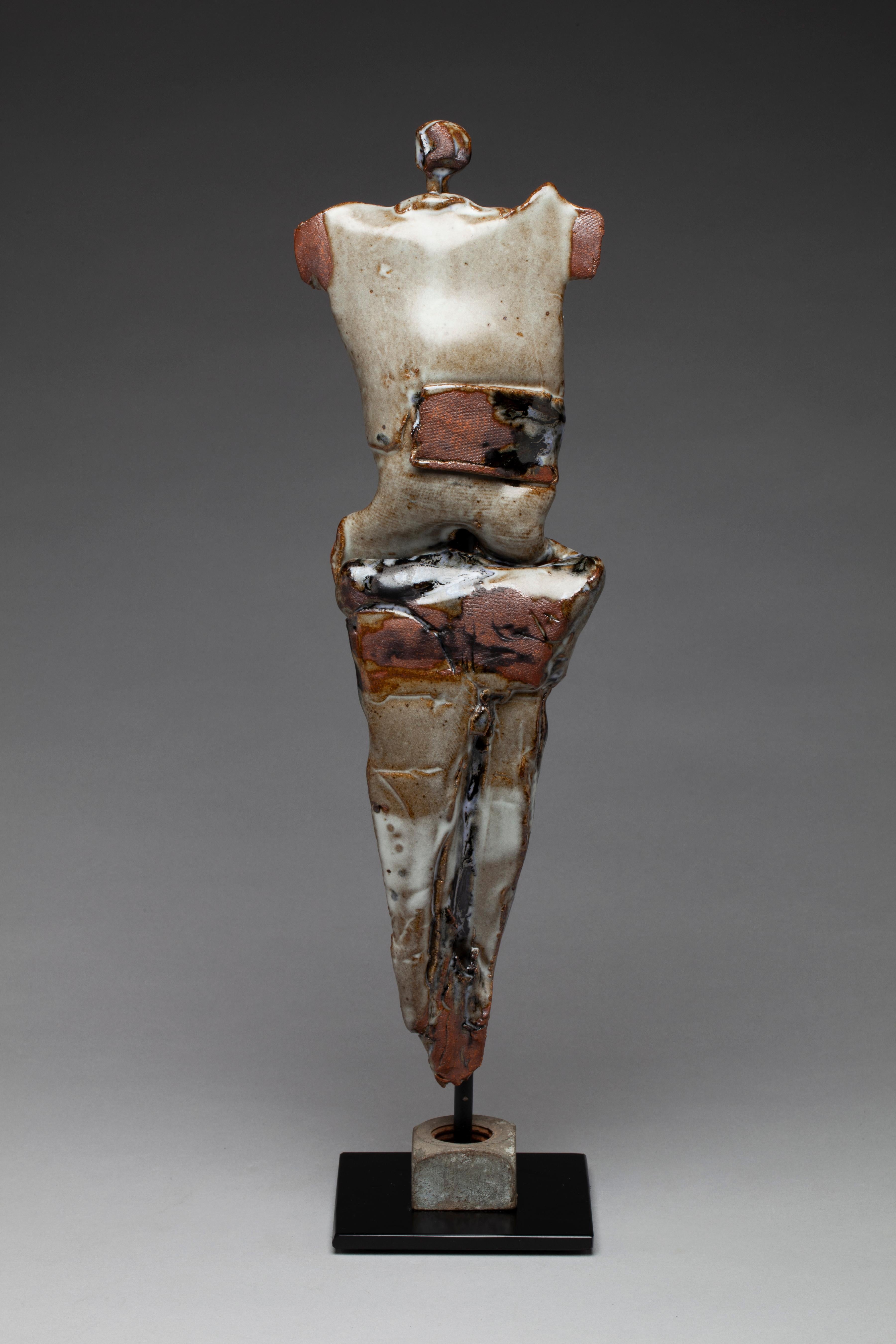 Nancy Legge Figurative Sculpture - Plato (Greek-Strong Shoulders)