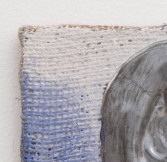 Blackened Silver Caplain Pigment Burlap