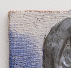 Blackened Silver Caplain Pigment Burlap