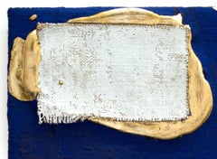 White Gold Pigment Burlap