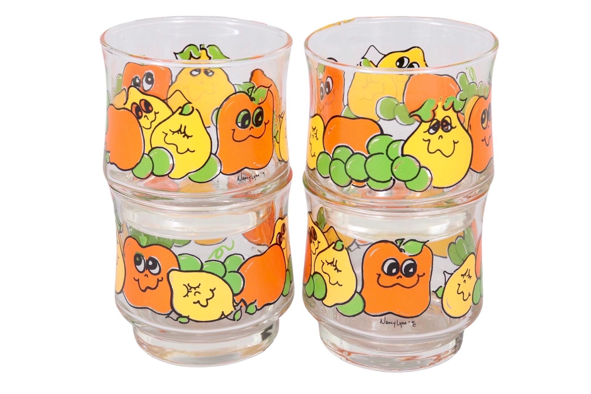 nancy lynn fruit glasses