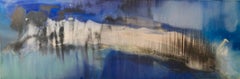 Infinity, ethereal abstract contemporary acrylic contemporary painting.