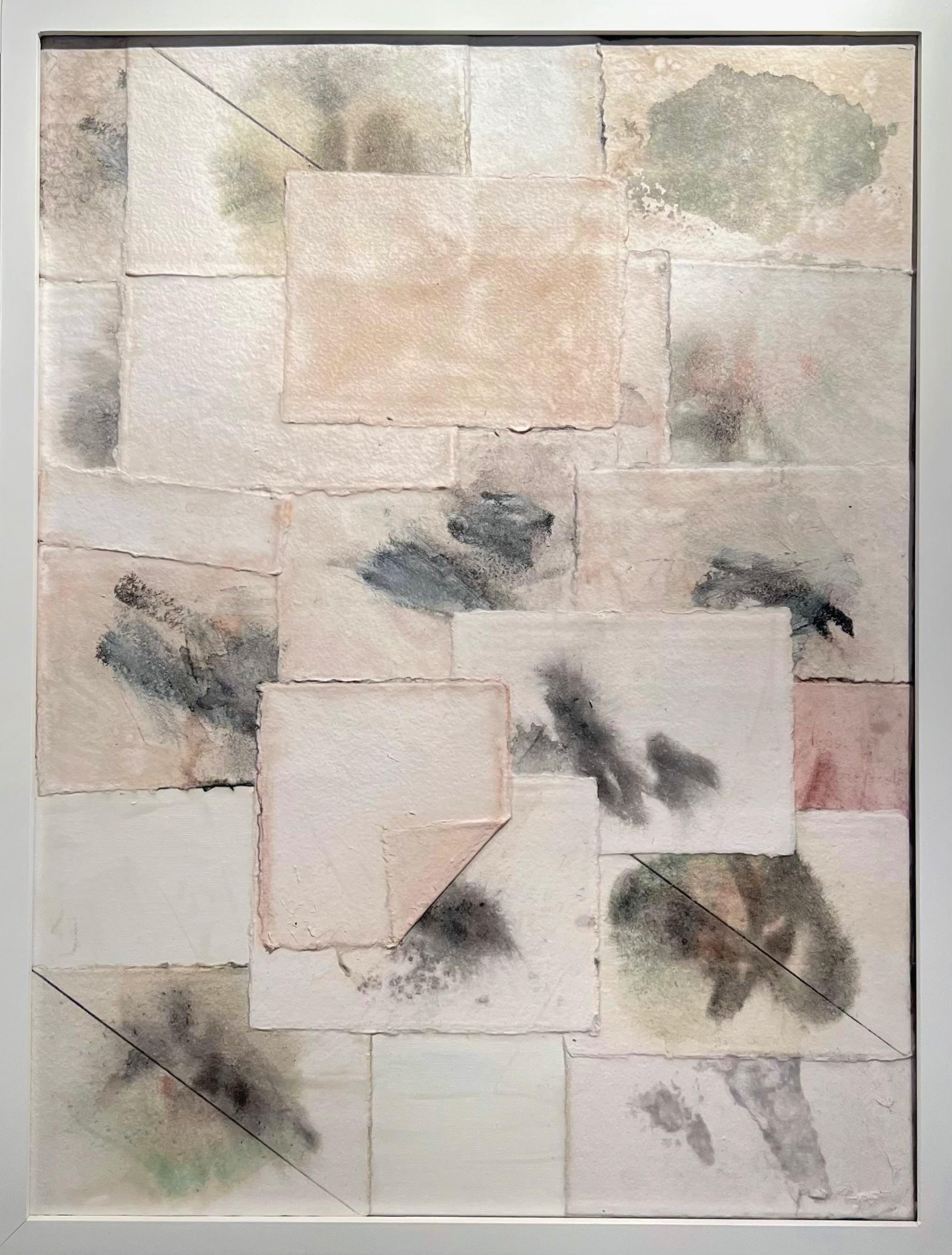 Abstract Painting di Nancy Pantirer - Indagine sulla pioggia 2