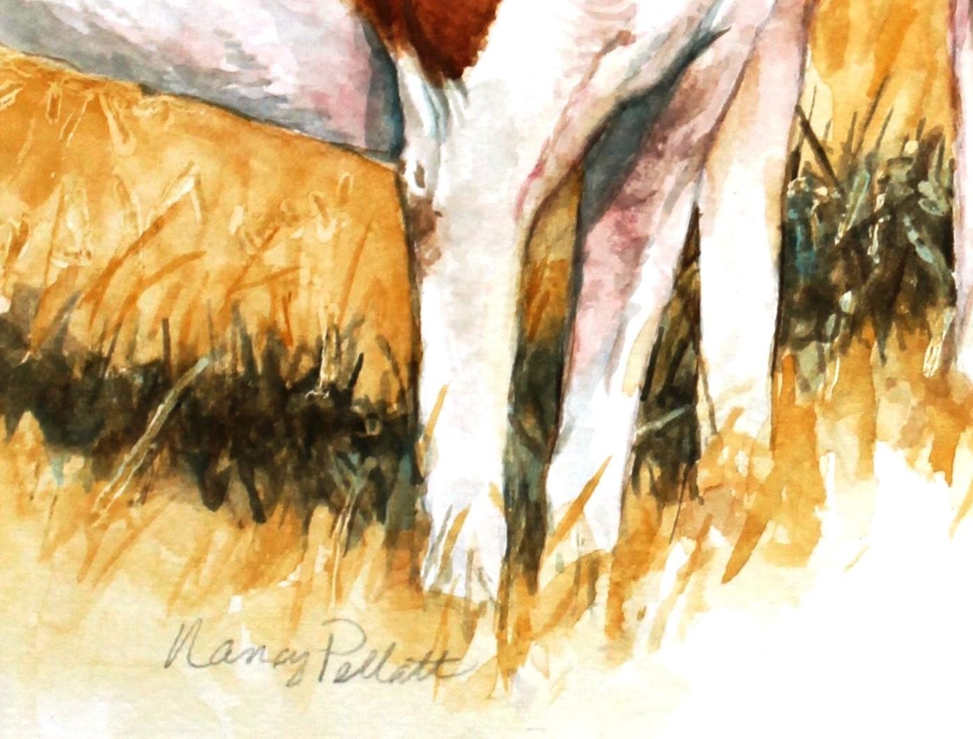dog watercolor portrait