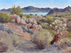 Bartlett Lake, Painting, Oil on Canvas