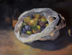 Double Bagged, Painting, Oil on Canvas