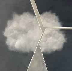 "Broken Cloud" Tecnica mista su tela   20" x 20" tecnica mista  Risolvi un puzzle