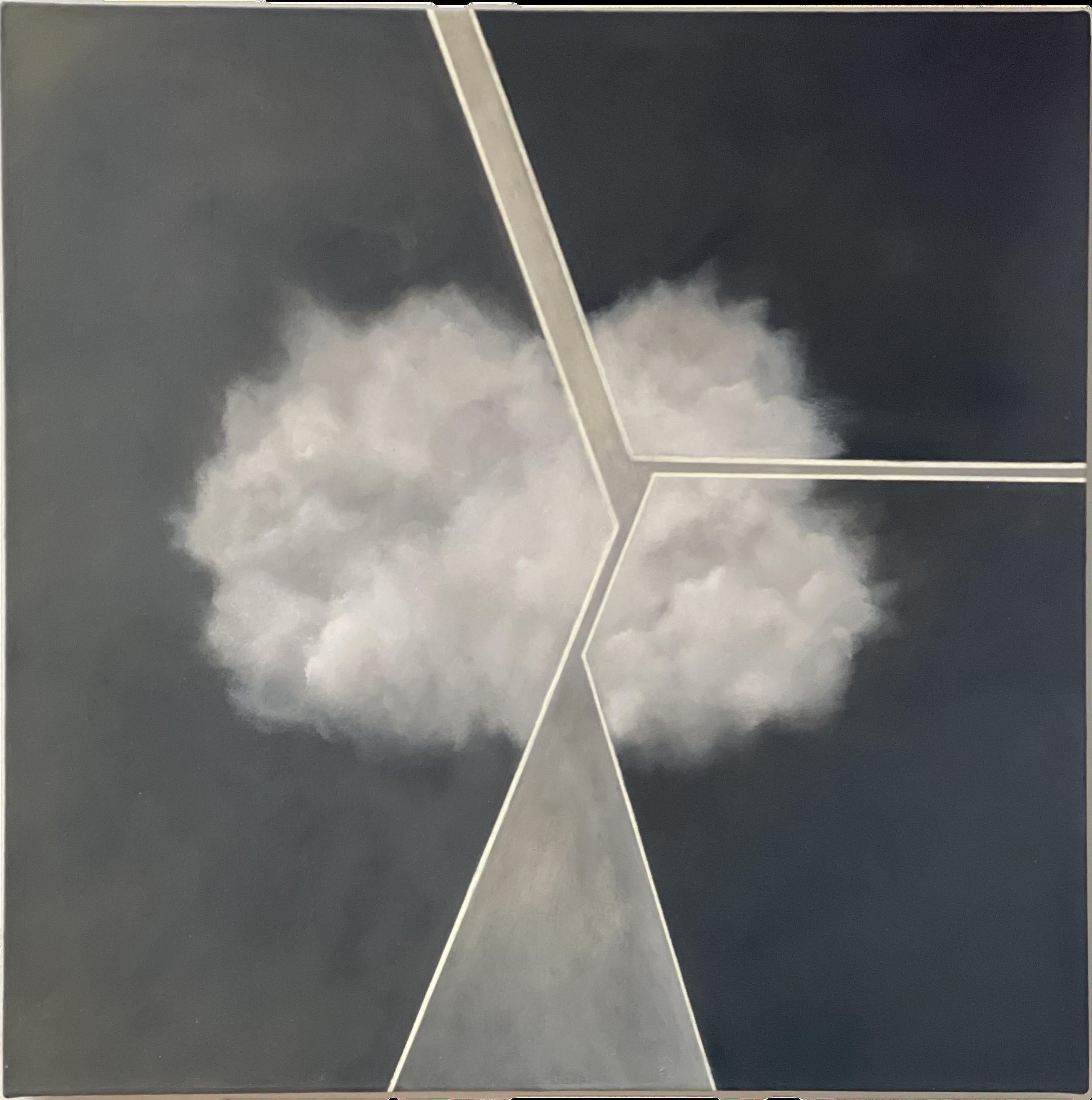 “Cloud over colors” Mixed media on canvas  20