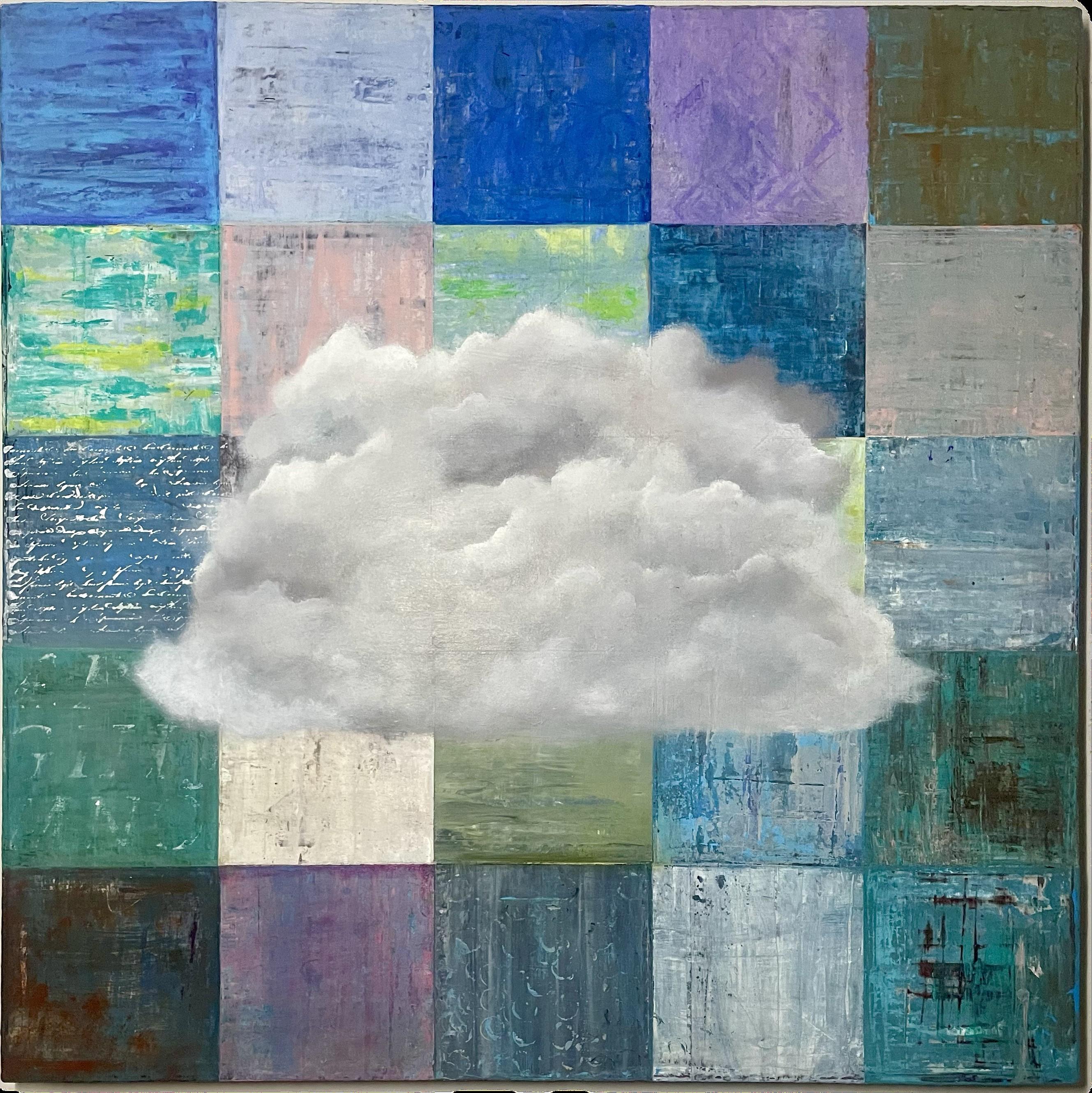 “Ephemeral Window” Mixed media on canvas   20