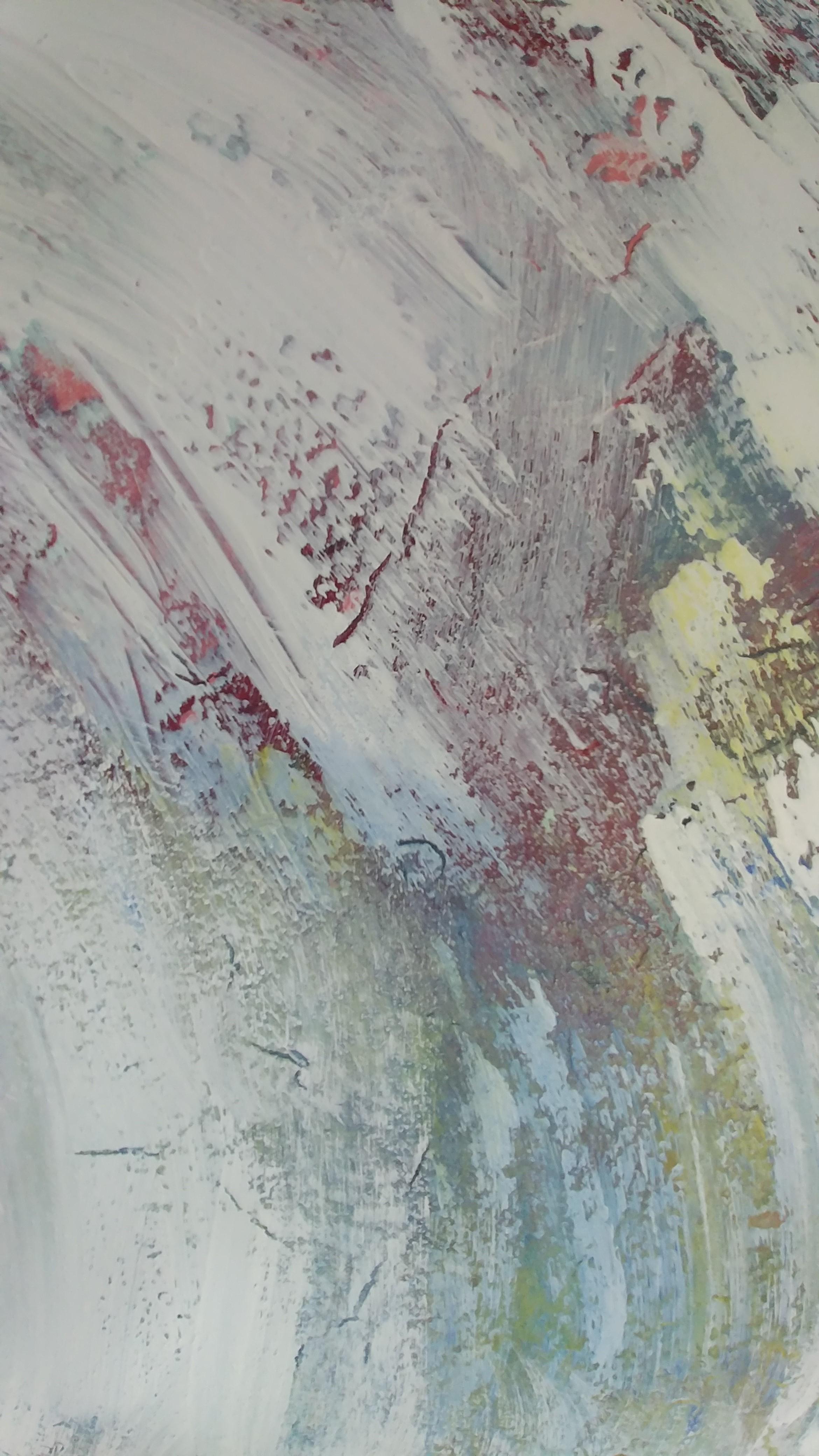 Up & Up and Away 36 X 36 - Painting Espressionismo astratto di Nancy Seibert