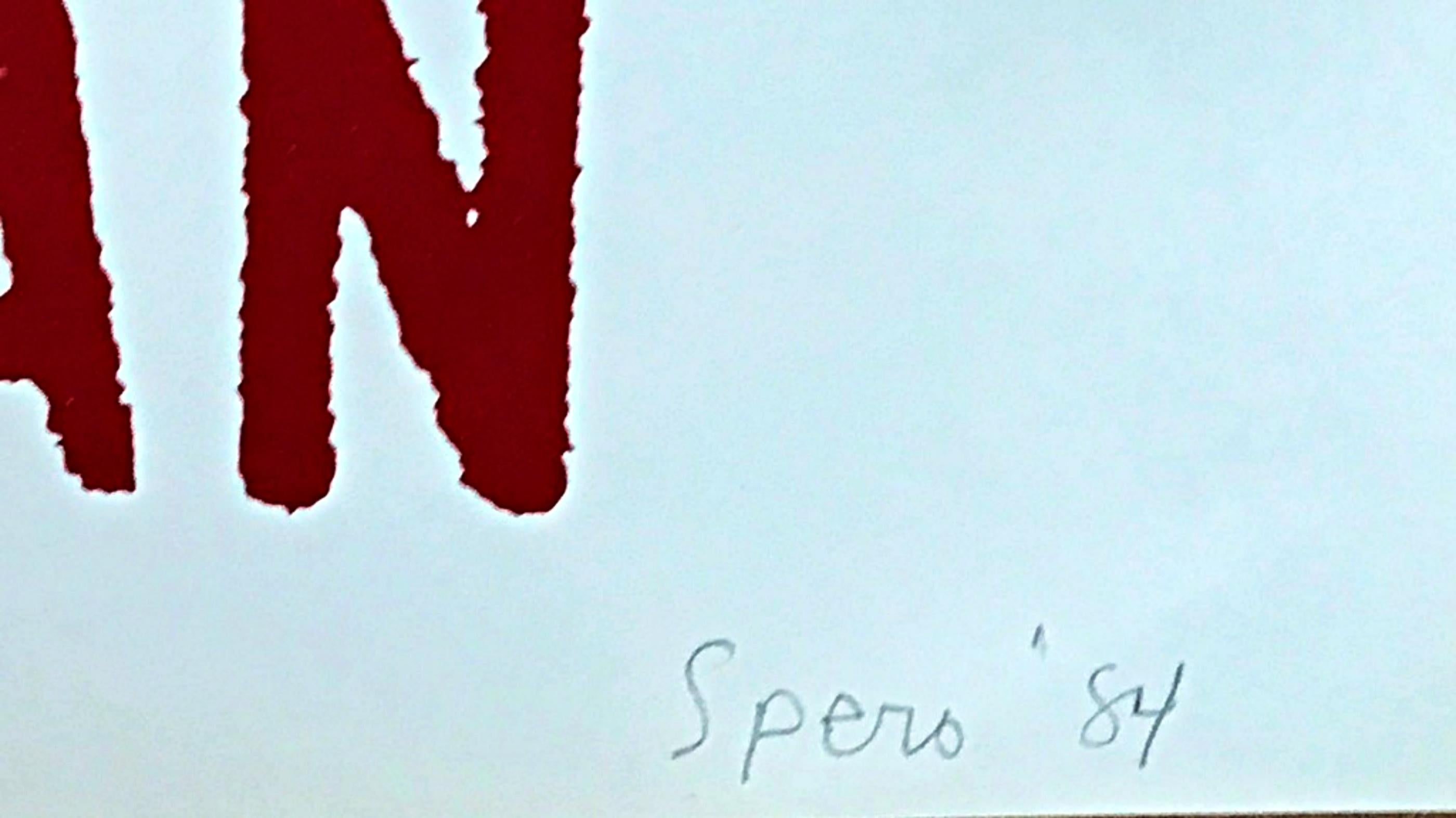 Kunst gegen die Apartheid, Jahr der südafrikanischen Frau, handsigniert Lt. Ed. Druck – Print von Nancy Spero