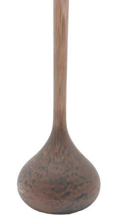 Nancy, Vase Soliflore Art Glass in Mixed Colors in the Style of André Delatte