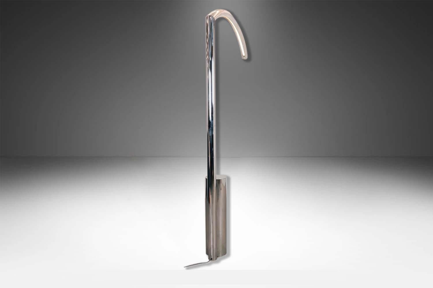 Modern Nanda Vigo Golden Gate Floor Lamp for Arredoluce For Sale