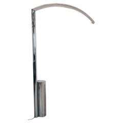 Nanda Vigo Goldene Tor-Stehlampe für Arredoluce