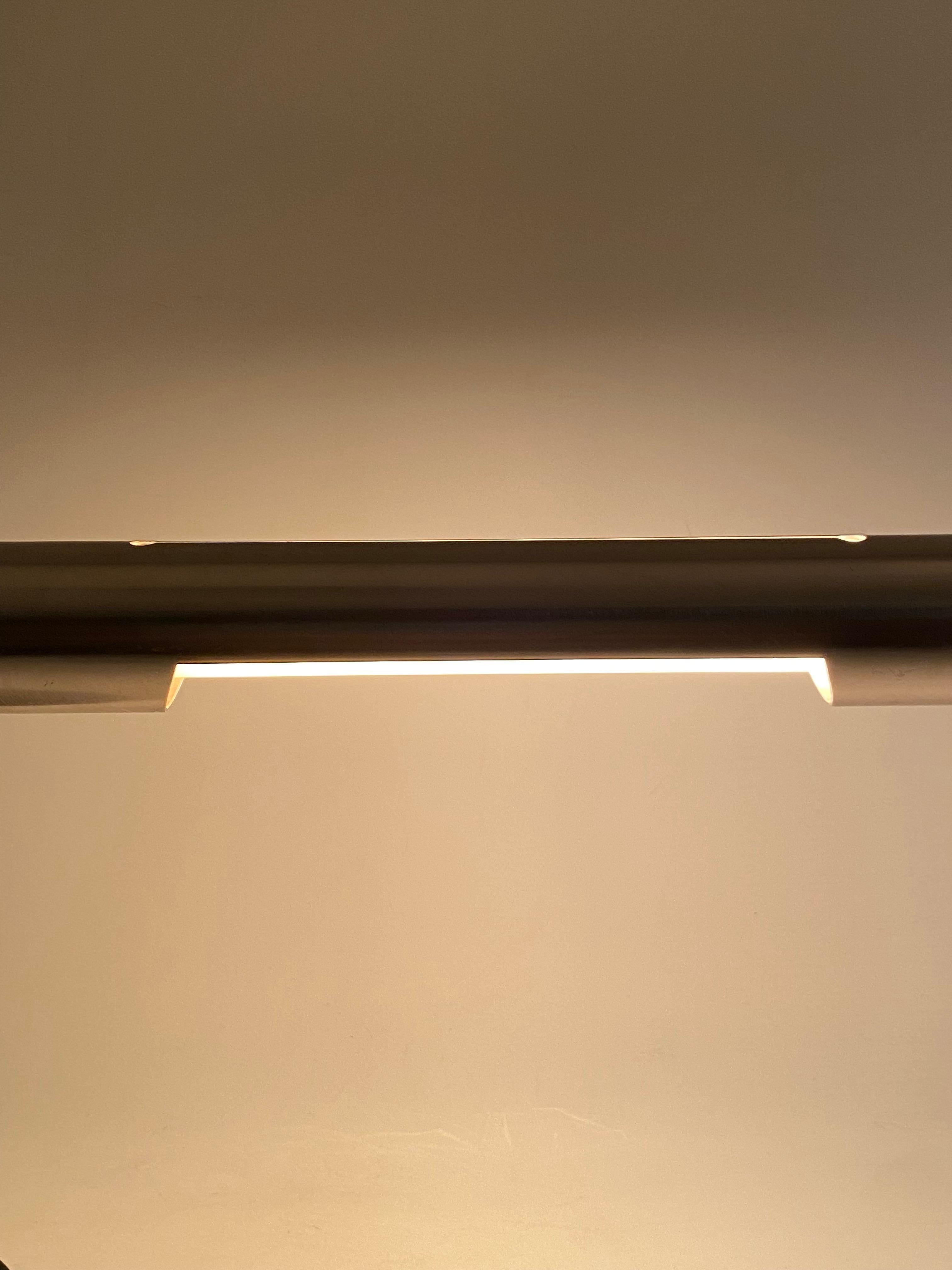 Nanda Vigo, lampe de bureau de l'ère spatiale, Arredoluce, Milan, Italie, 1970 en vente 4