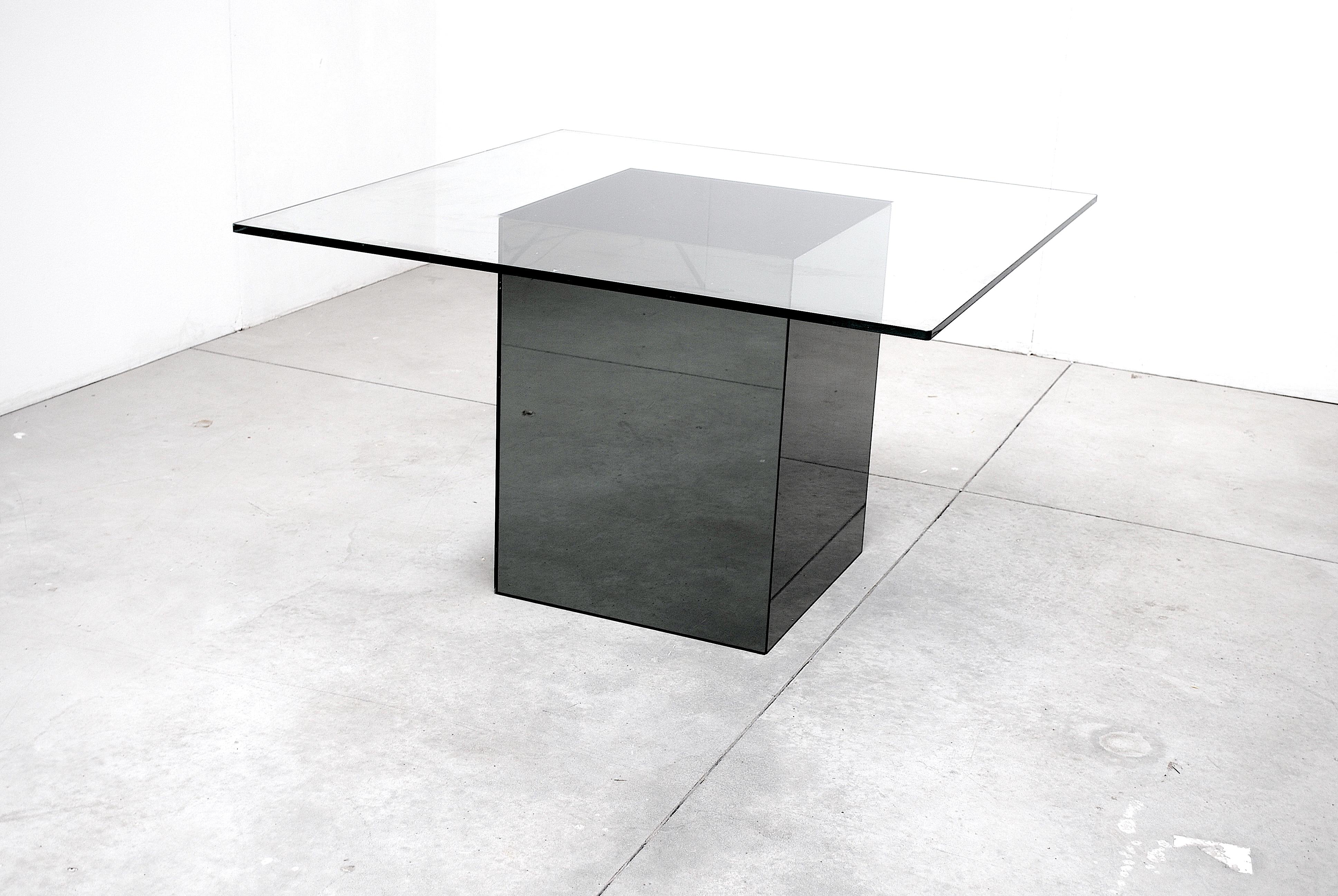 Mid-Century Modern Table Nanda Vigo pour Acerbis 70s. en vente