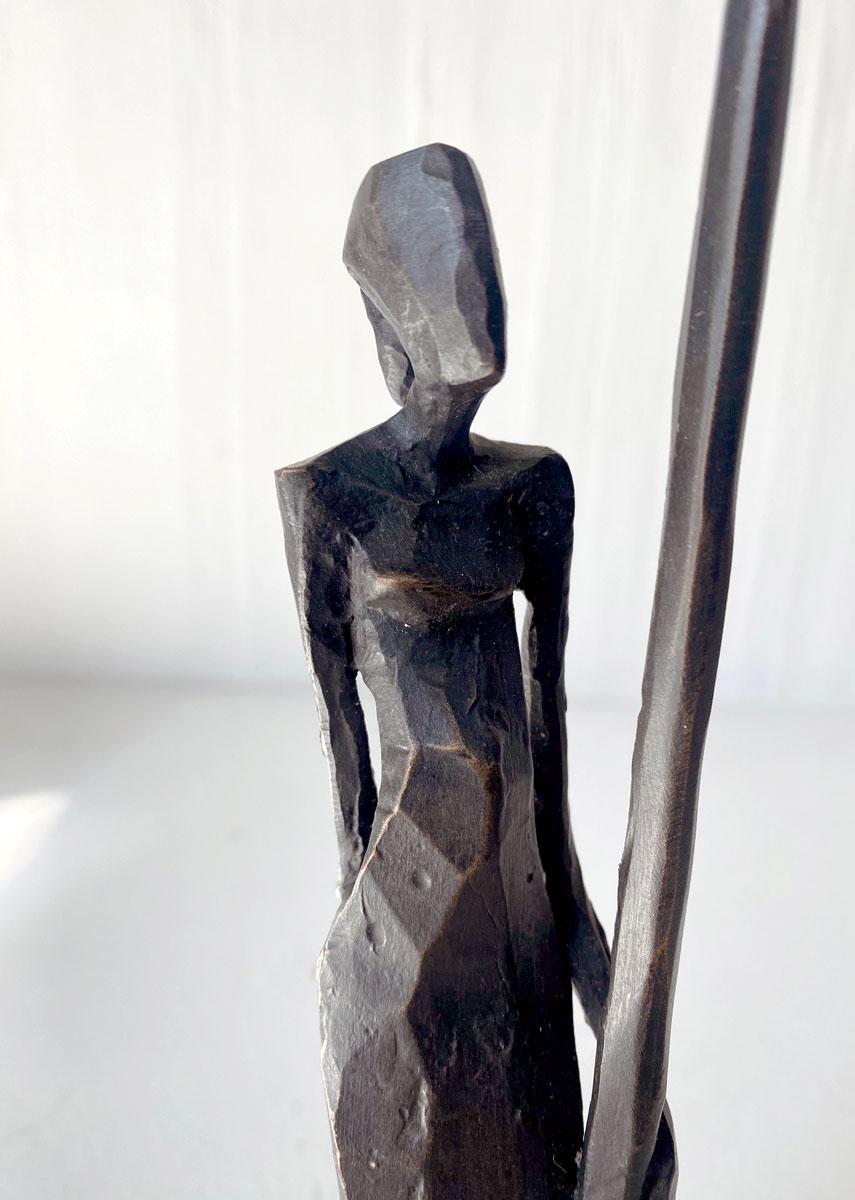 Artemis by Nando Kallweit.  Elegant figurative sculpture. For Sale 3